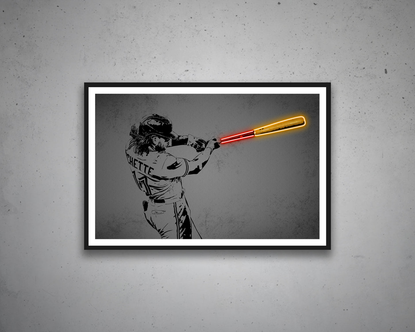 Bo Bichette Canvas Wall Art
