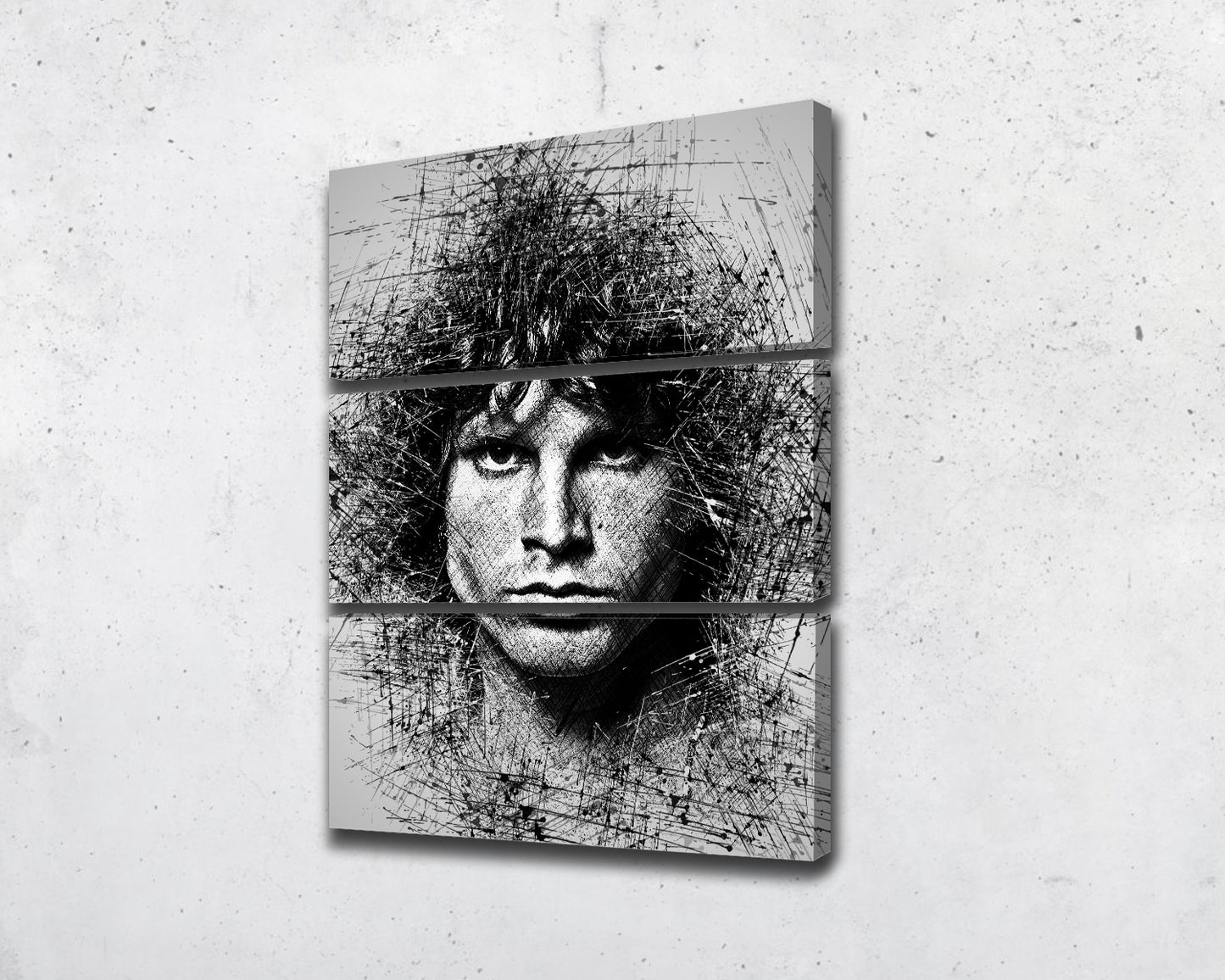 Jim Morrison Sketch Wall Art