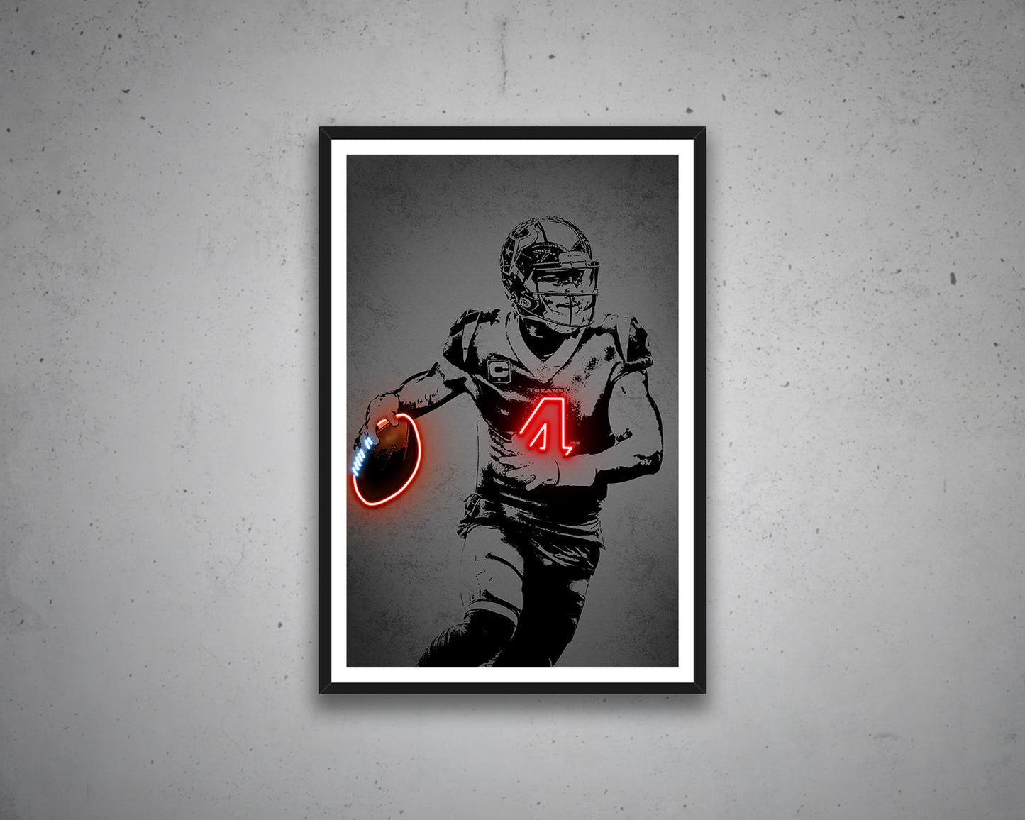 Deshaun Watson Canvas Wall Art