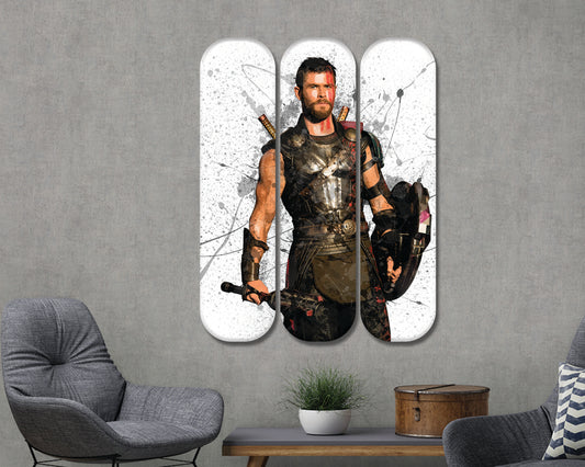 Marvel Thor Acrylic Skateboard Wall Art