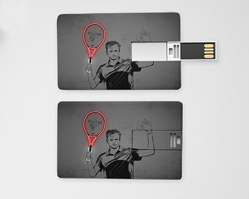 Daniil Medvedev Neon Effect Pendrive