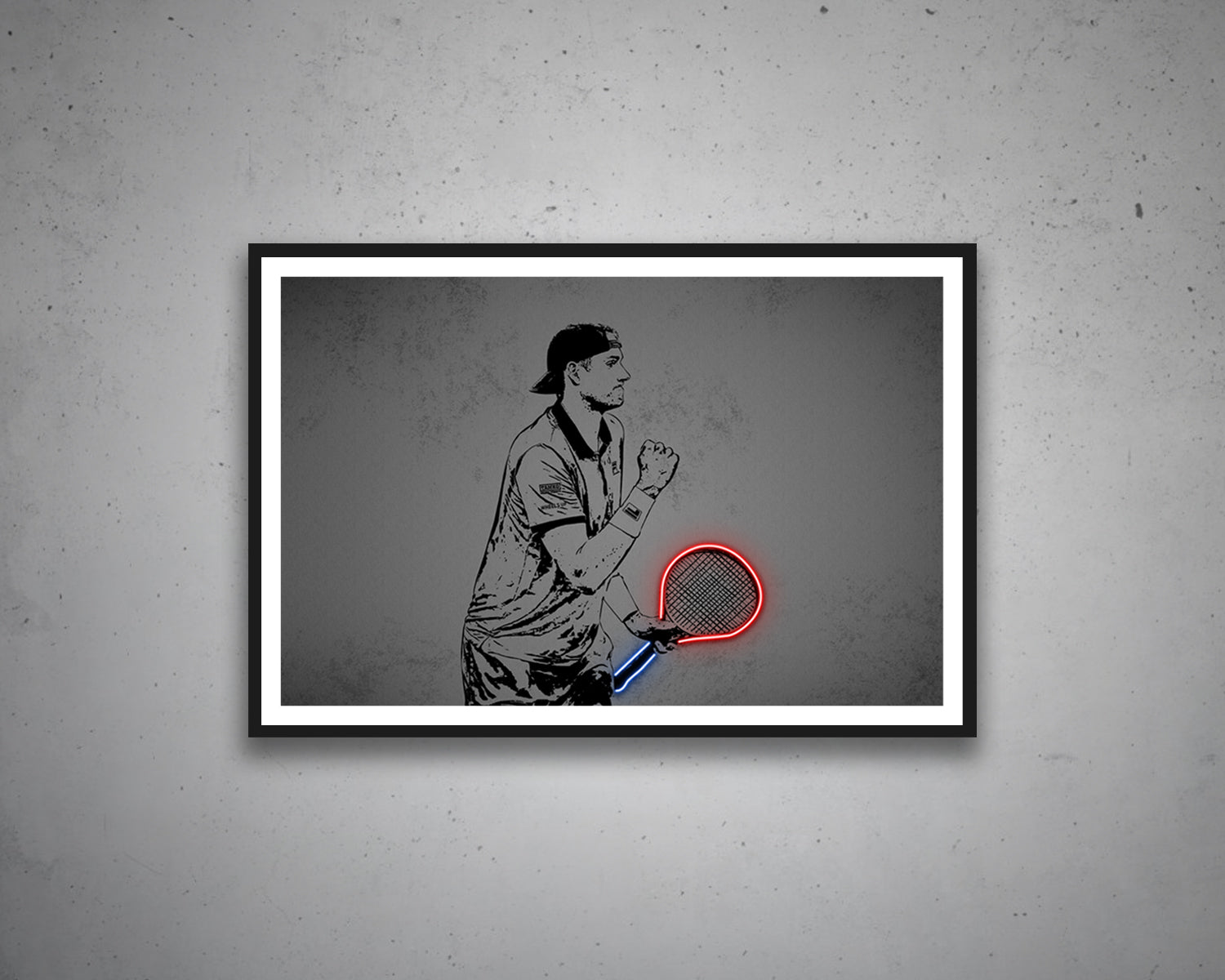 John Isner Canvas Wall Art