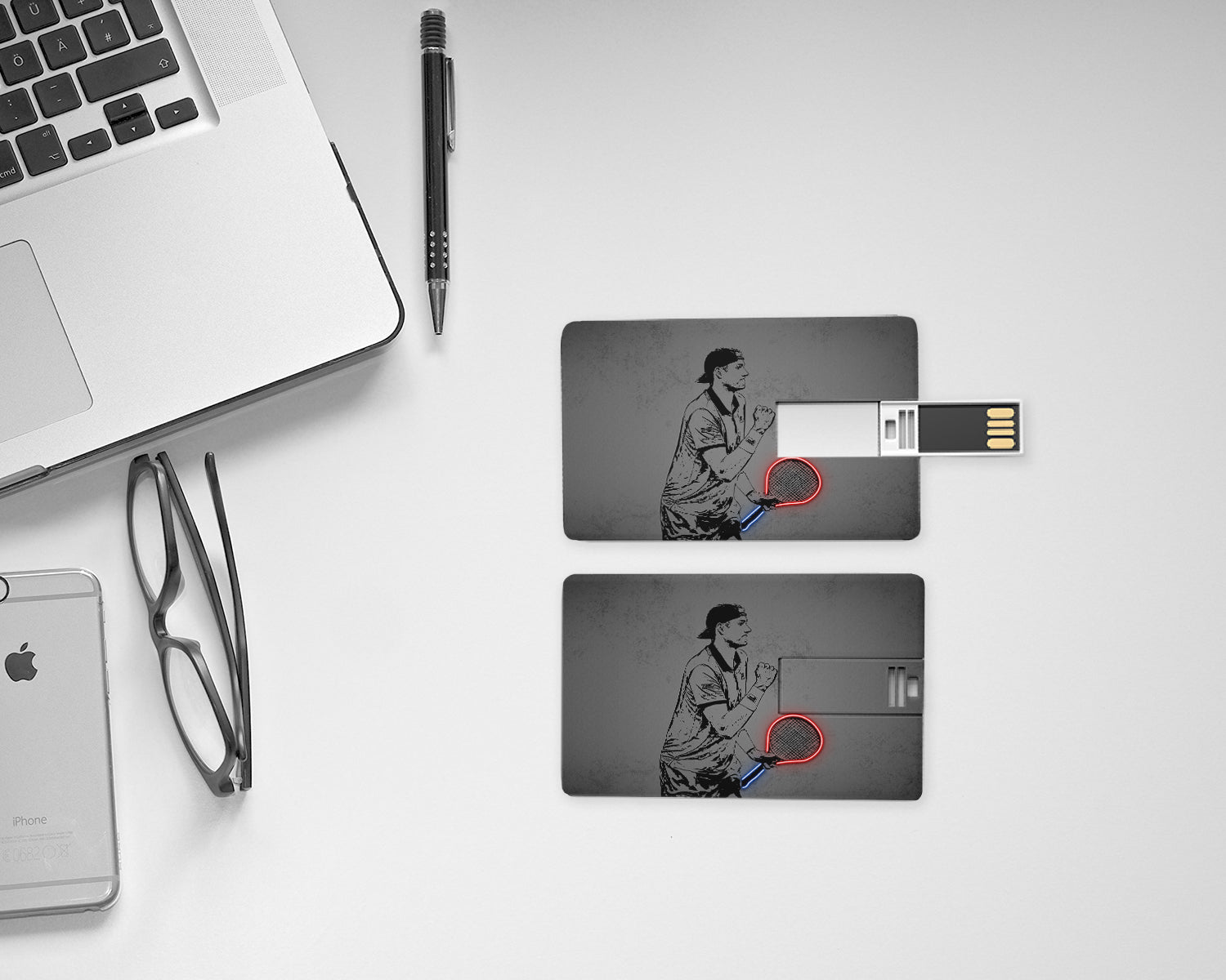 John Isner Neon Effect Pendrive