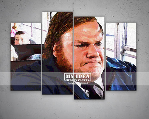 FARLEY BUS DRIVER Multicolor Wall Art