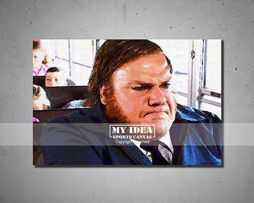 FARLEY BUS DRIVER Multicolor Wall Art