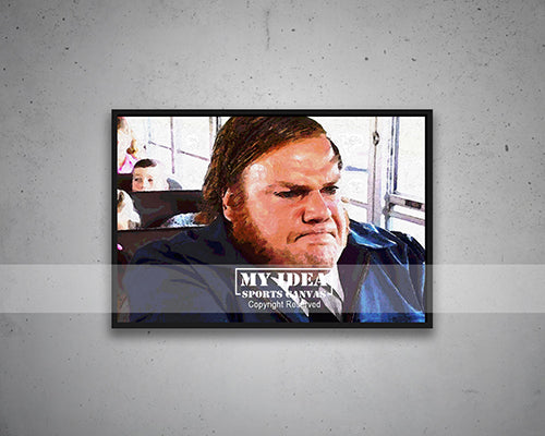 FARLEY BUS DRIVER Multicolor Wall Art