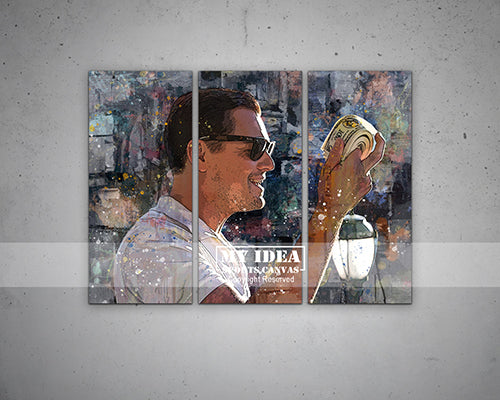 The Wolf of Wall Street Fun Coupons Multicolor Wall Art