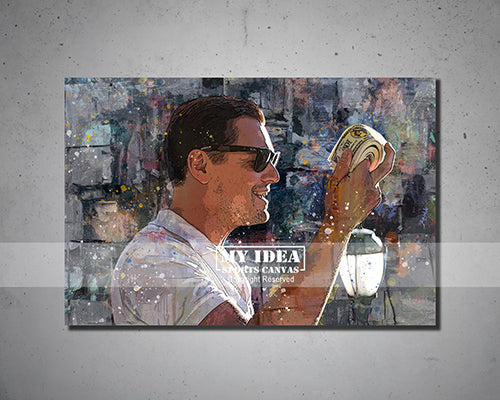 The Wolf of Wall Street Fun Coupons Multicolor Wall Art