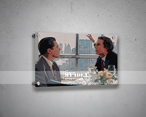 The wolf of the wall street Lbodmos Multicolor Wall Art