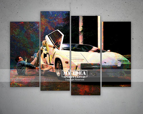 WOLF OF WALL STREET LAMBORGHINI Wall Art