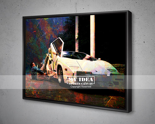 WOLF OF WALL STREET LAMBORGHINI Wall Art