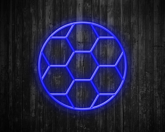 Soccer Ball Neon Sign