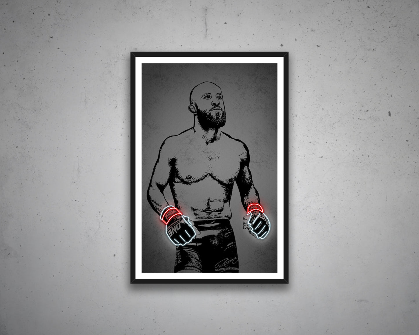 Demetrious Johnson Canvas Wall Art