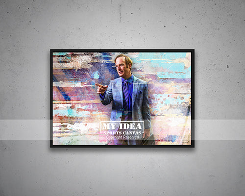 Better Call Saul Multicolour Wall Art