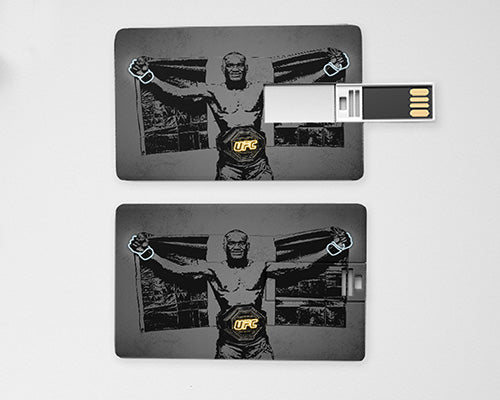 Kamaru Usman Neon Effect Pendrive