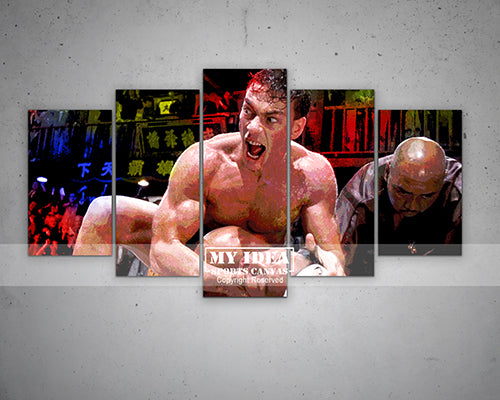 Bloodsport Multicolour Wall Art