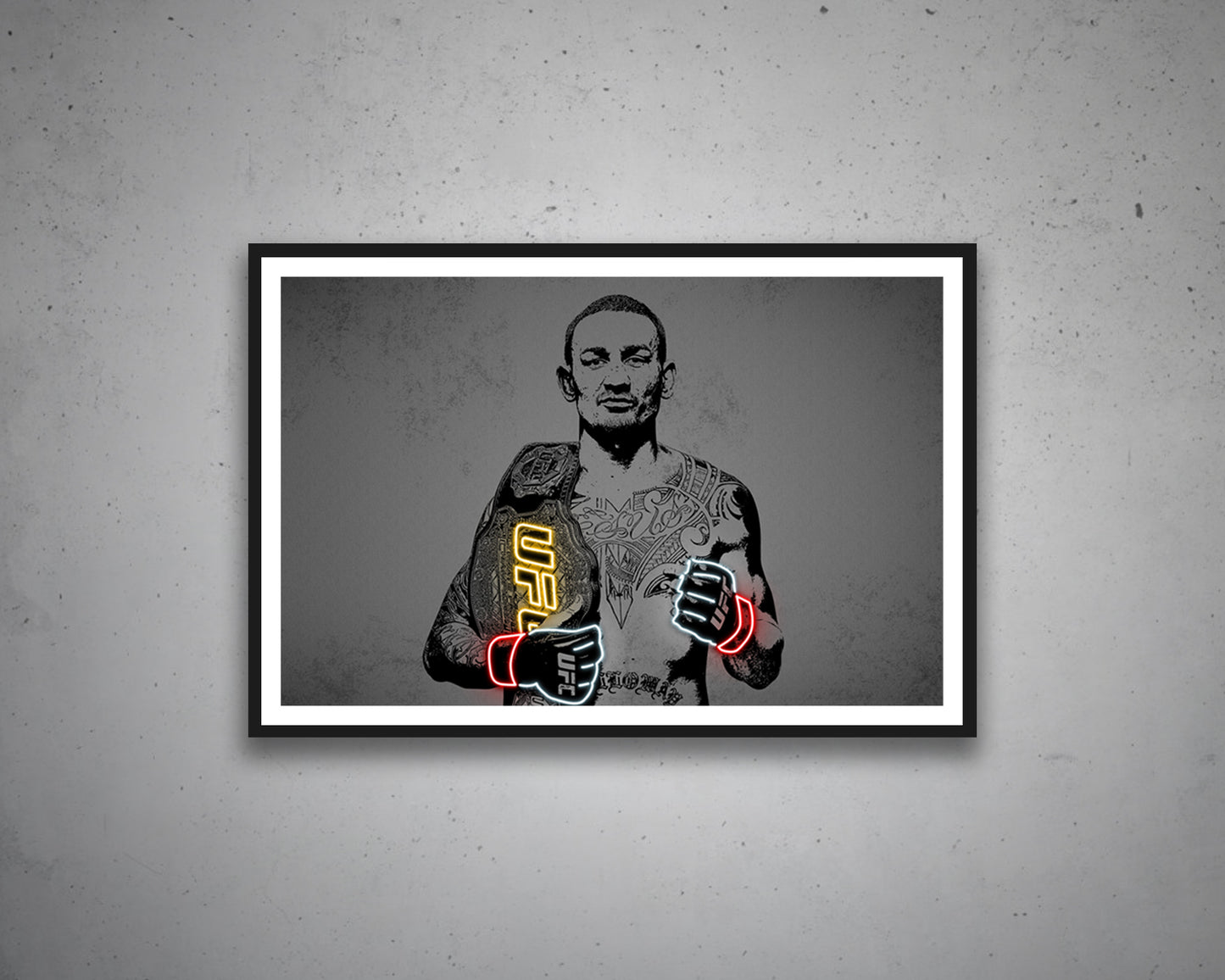 Max Holloway Canvas Wall Art