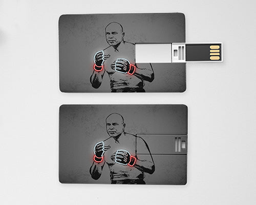 Memoria USB con efecto neón de Randy Couture