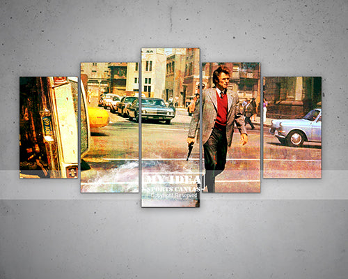 Dirty Harry Multicolour Wall Art