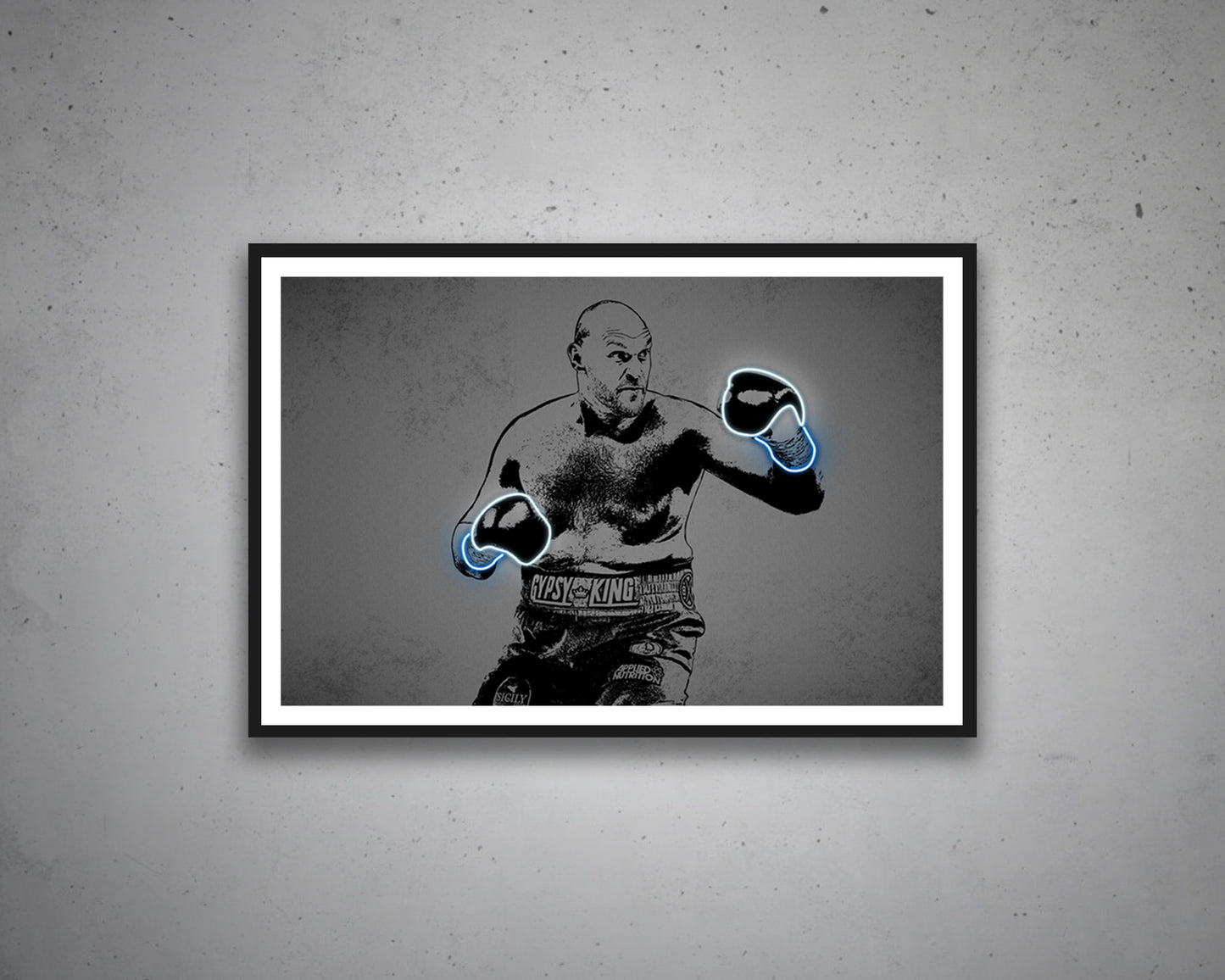 Tyson Fury Canvas Wall Art
