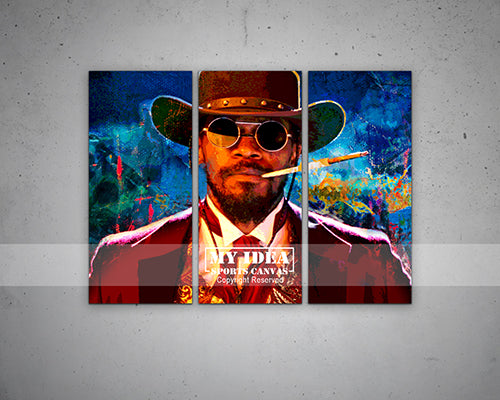 Django Unchained Multicolour Wall Art