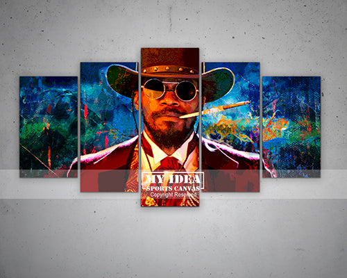 Django Unchained Multicolour Wall Art