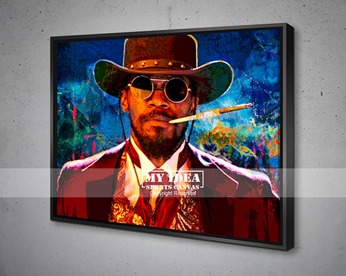 Django Unchained Multicolour Wall Art