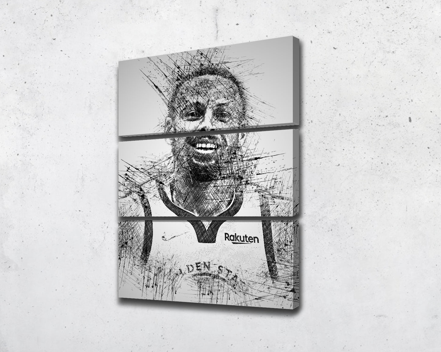 Stephen Curry Sketch Wall Art