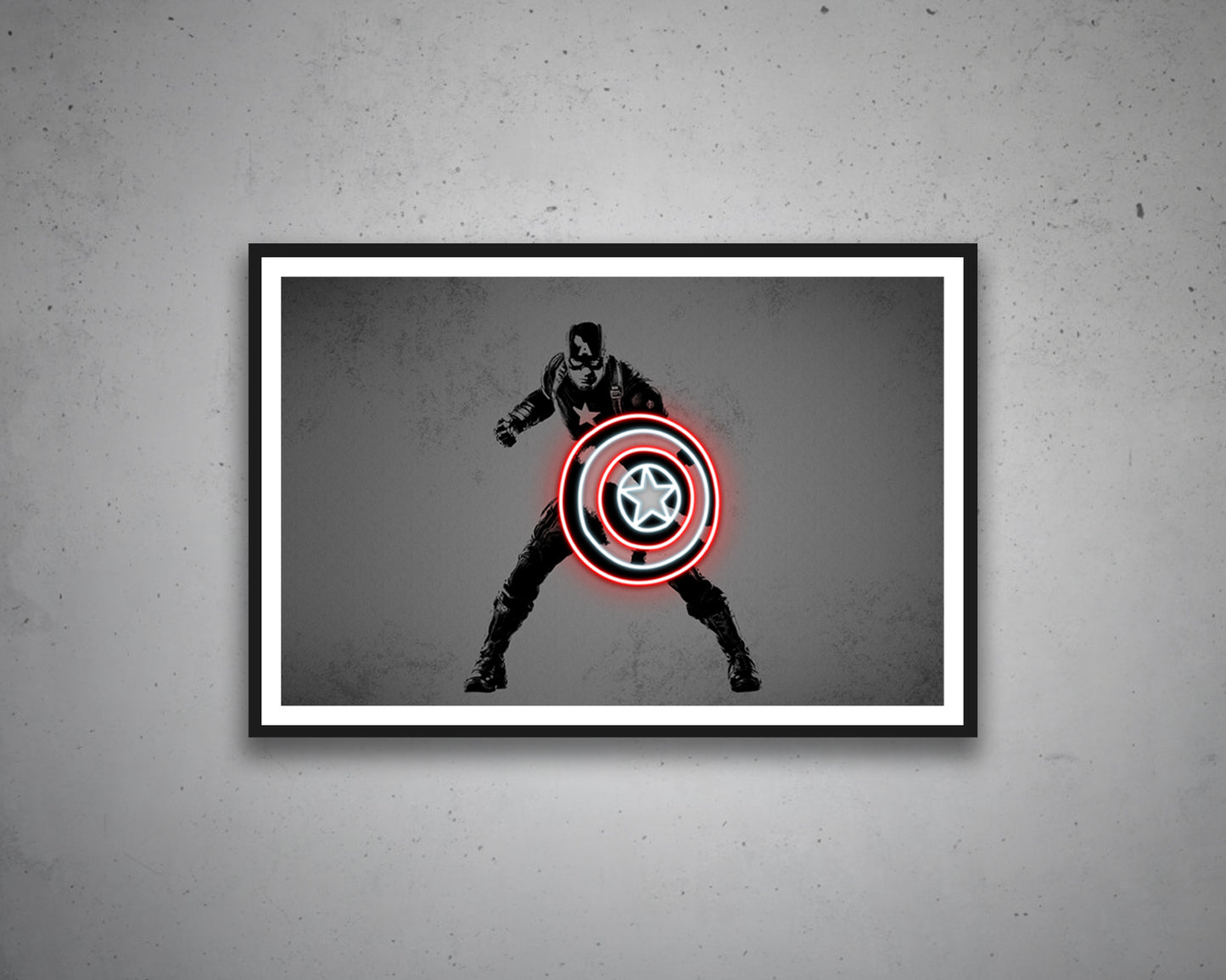 Captain America Canvas Wall Art