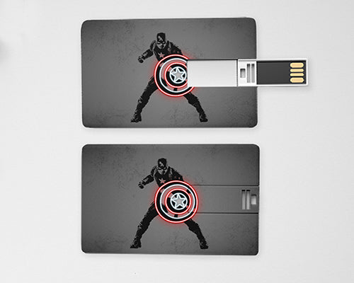 Captain America Neon Effect Pendrive
