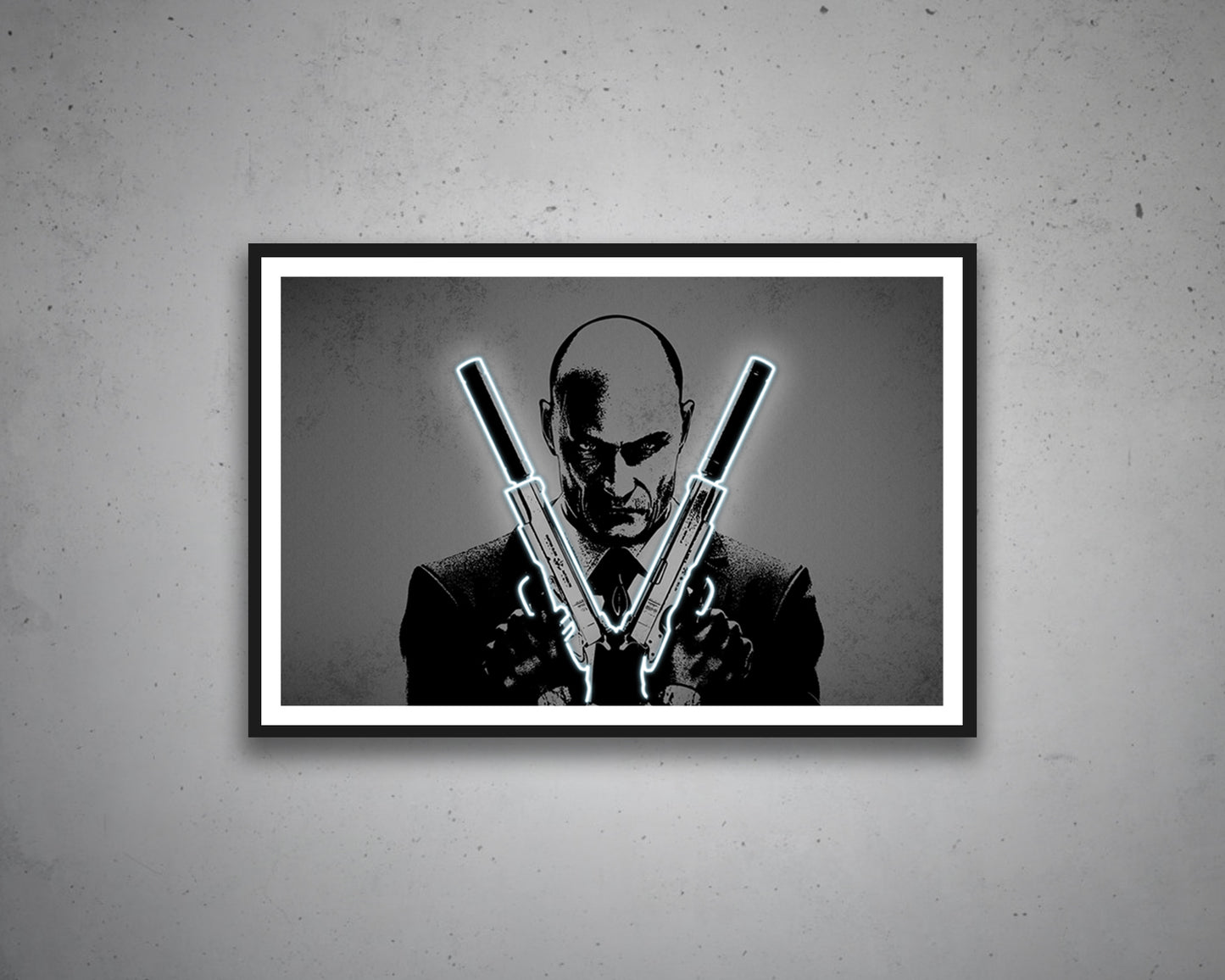 Lienzo decorativo de Hitman