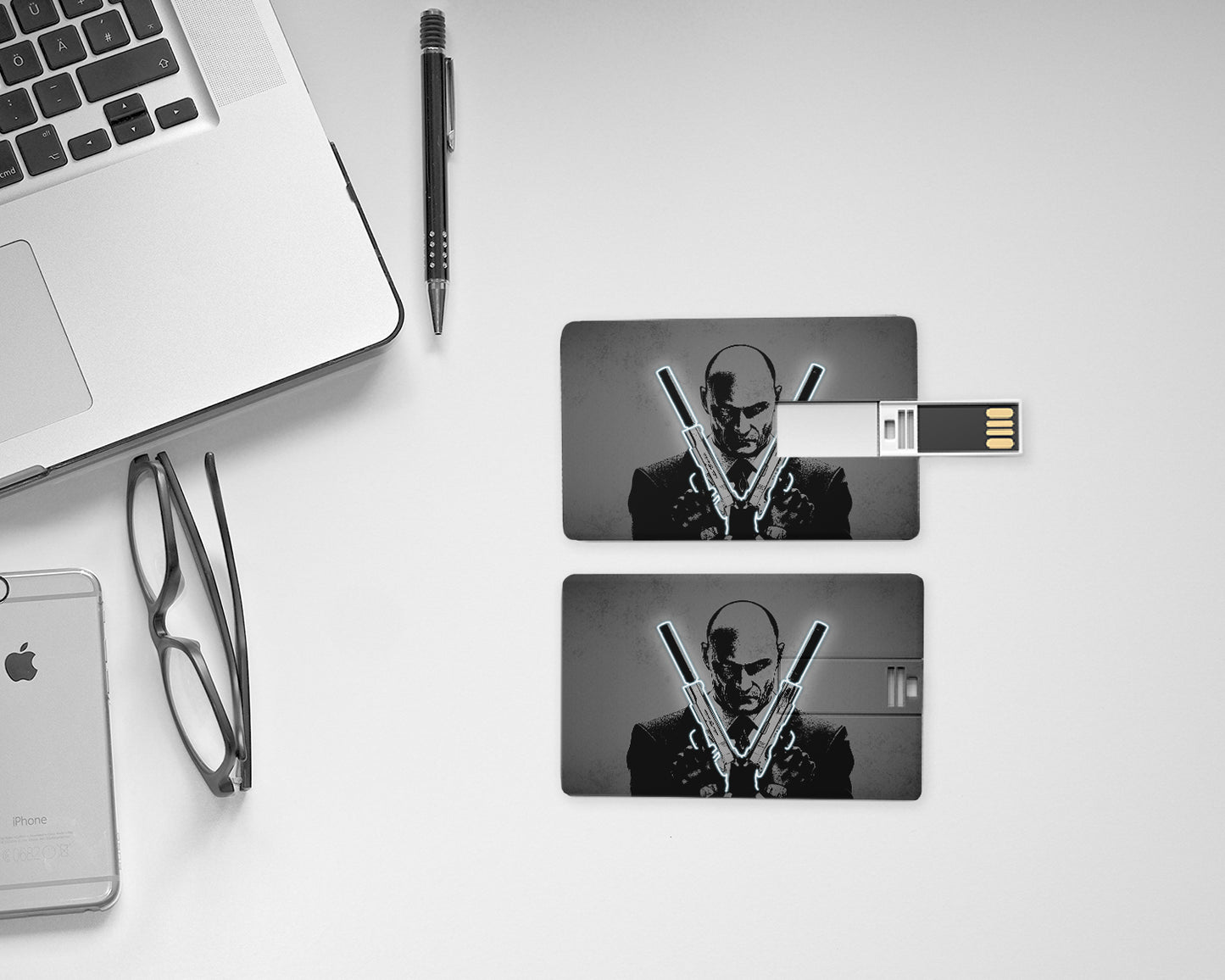 Hitman Neon Effect Pendrive