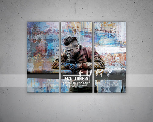 Fury Multicolour Wall Art