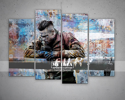 Fury Multicolour Wall Art