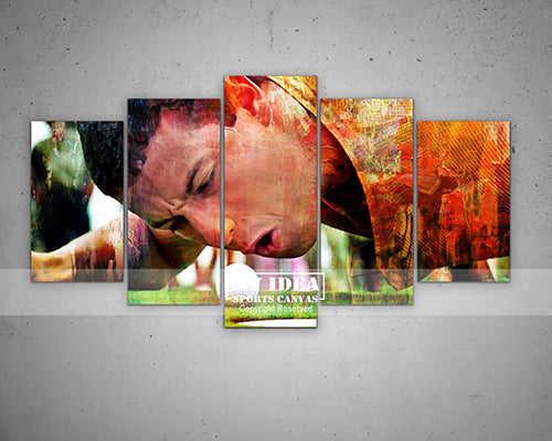 Happy Gilmore Multicolour Wall Art