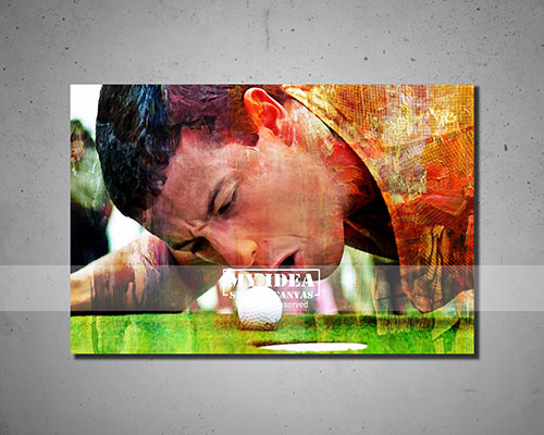 Happy Gilmore Multicolour Wall Art