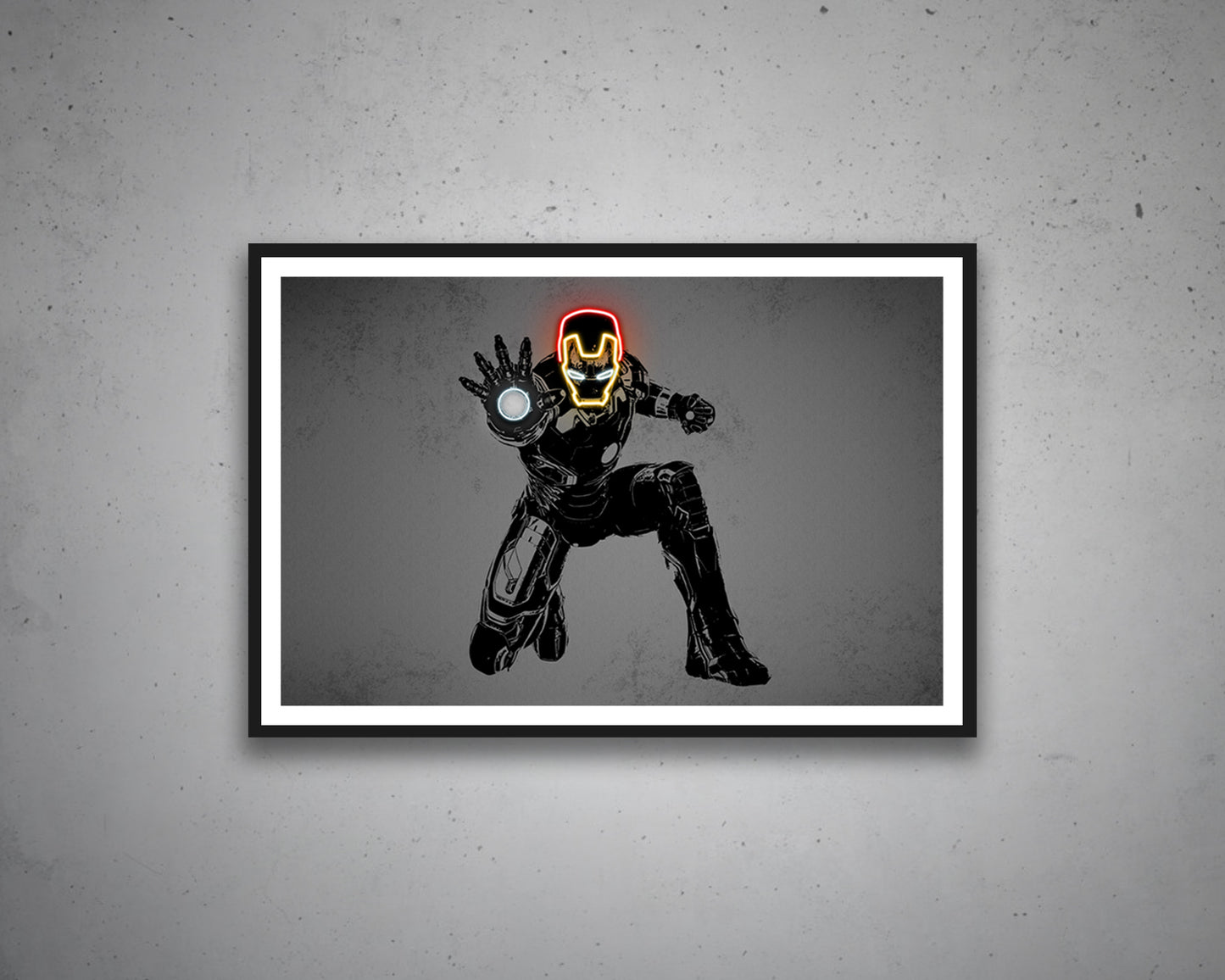 Iron Canvas Wall Art