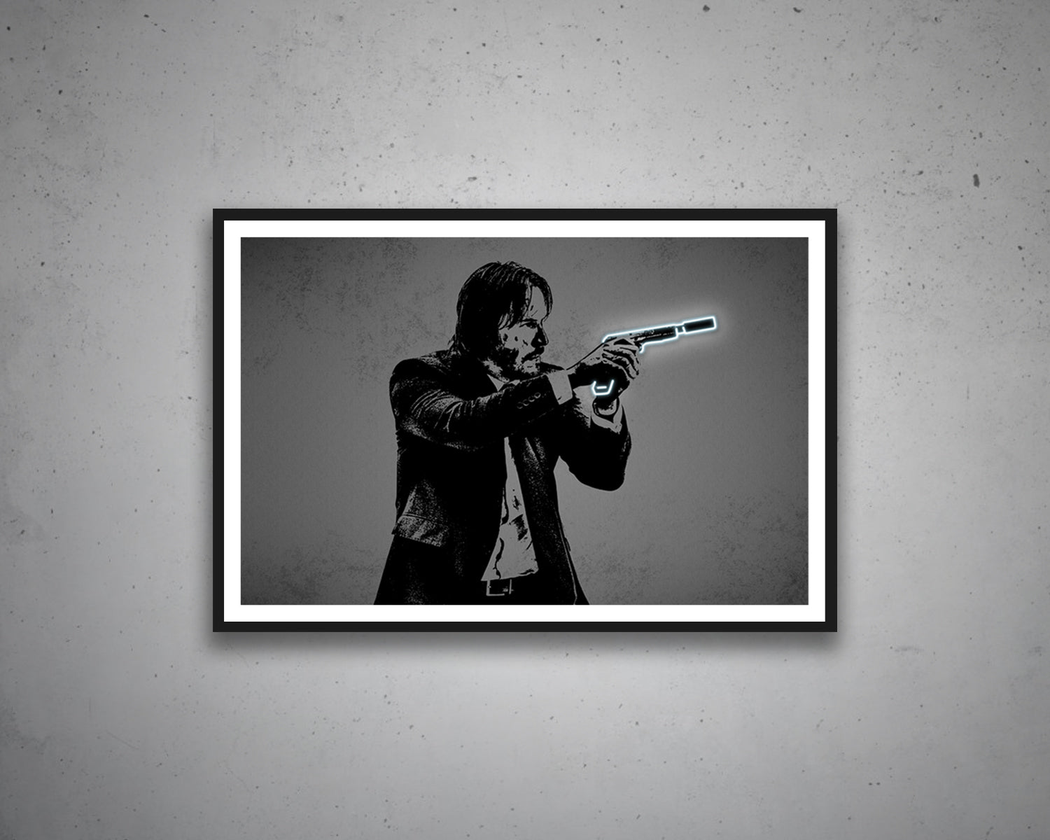 John Wick Canvas Wall Art