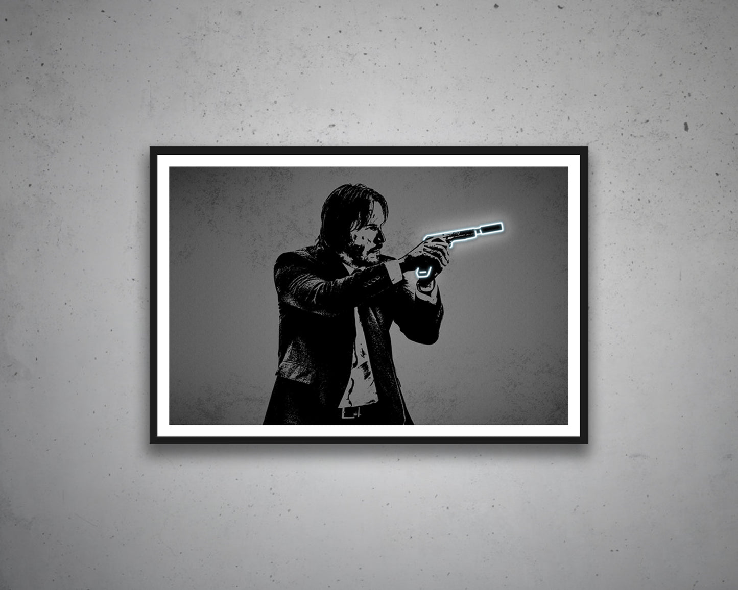 John Wick Canvas Wall Art