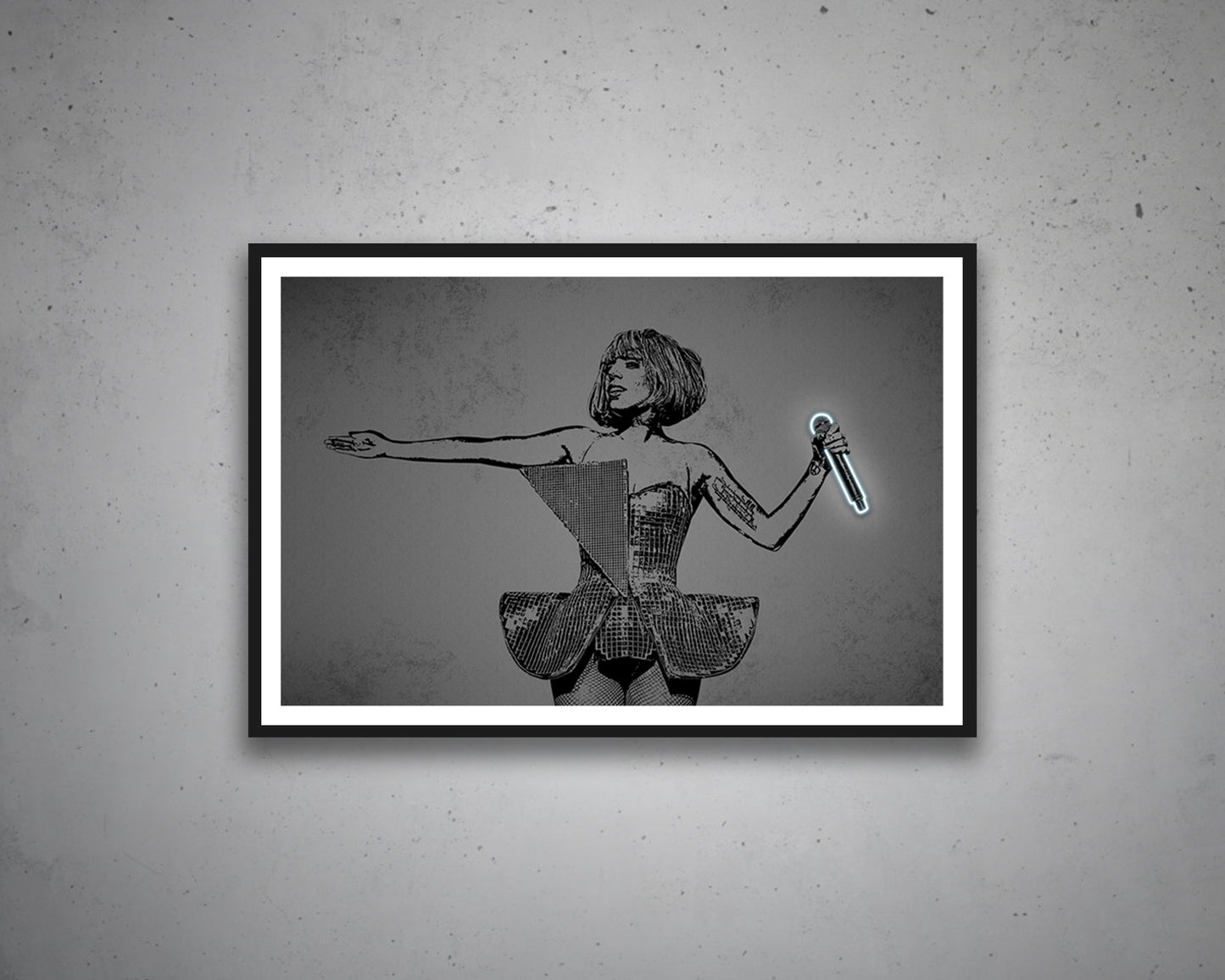 Lady Gaga Canvas Wall Art