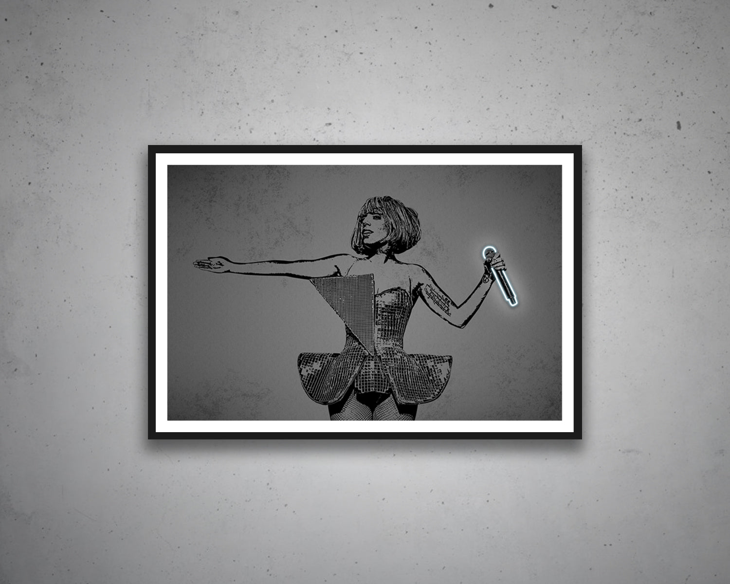Lady Gaga Canvas Wall Art