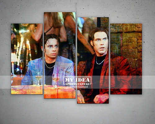 A Night at the Roxbury Multicolour Wall Art