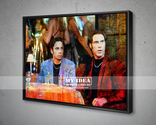 A Night at the Roxbury Multicolour Wall Art