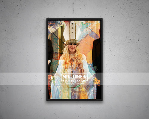 POPE MOIRA Multicolour Wall Art