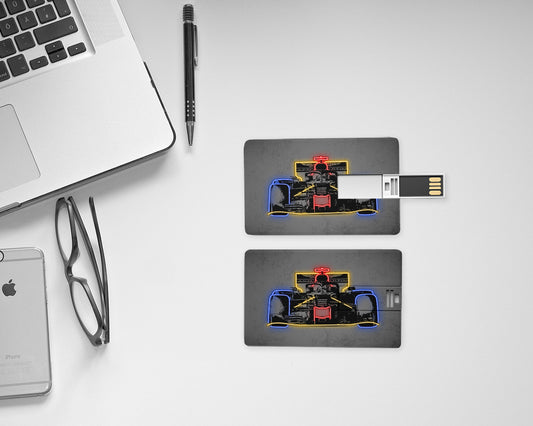 F1 Racer Neon Effect Pendrive