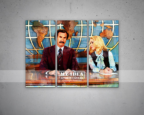 RON & VERONICA Multicolour Wall Art