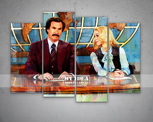 RON & VERONICA Multicolour Wall Art