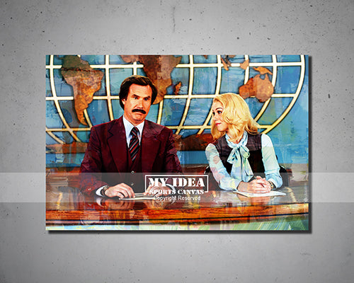 RON & VERONICA Multicolour Wall Art