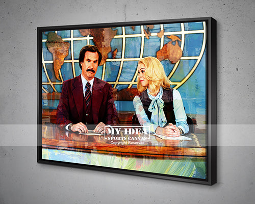 RON & VERONICA Multicolour Wall Art