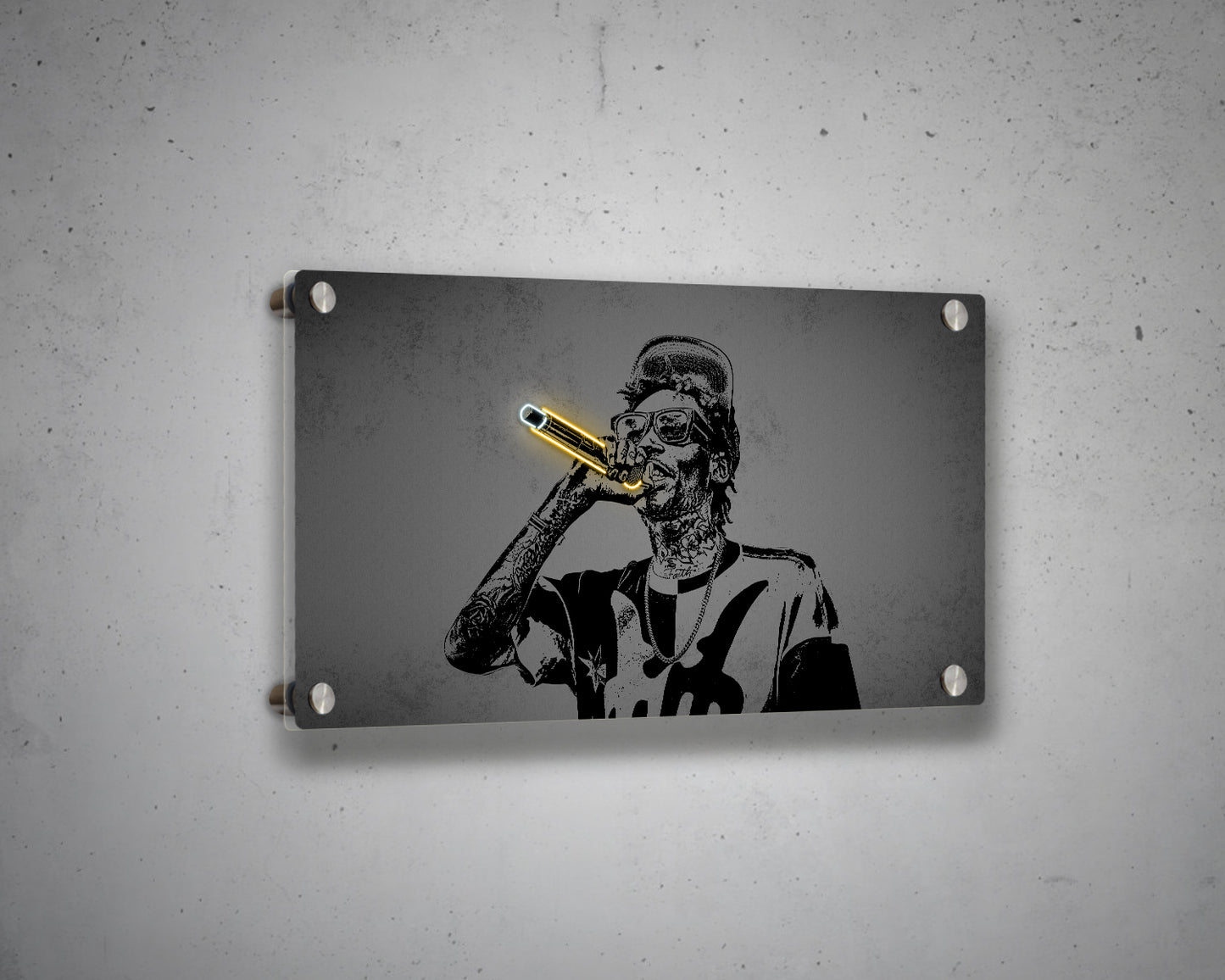 Wiz Khalifa Canvas Wall Art